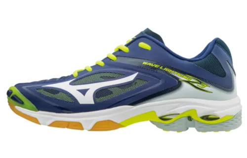 Mizuno Wave Lightning Z3 Cushioning Abrasion Resistant Breathable Low top Running Shoes Unisex Blue White