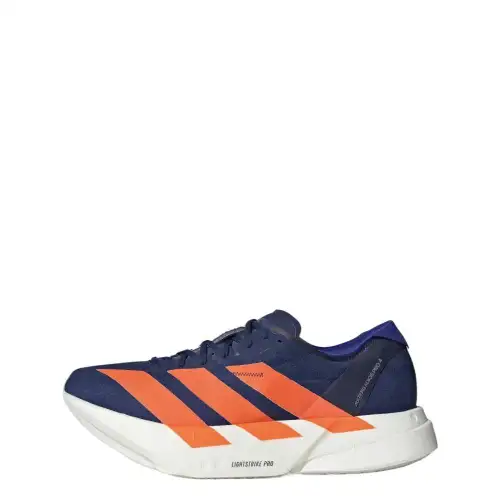 Adidas Adizero Adios Pro 4 Cushioning Low top Running Shoes Men's Blue Orange