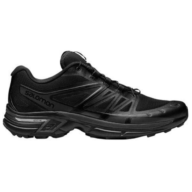 SALOMON Slip Resistant Abrasion Resistant Low top Running Shoes Men’s Black