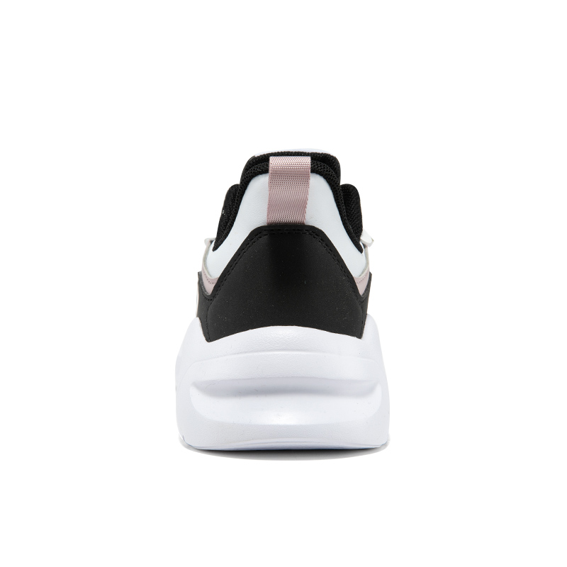 Erke Fleece Lined Comfortable Versatile Slip Resistant Abrasion Resistant Low top Running Shoes Women’s White Black