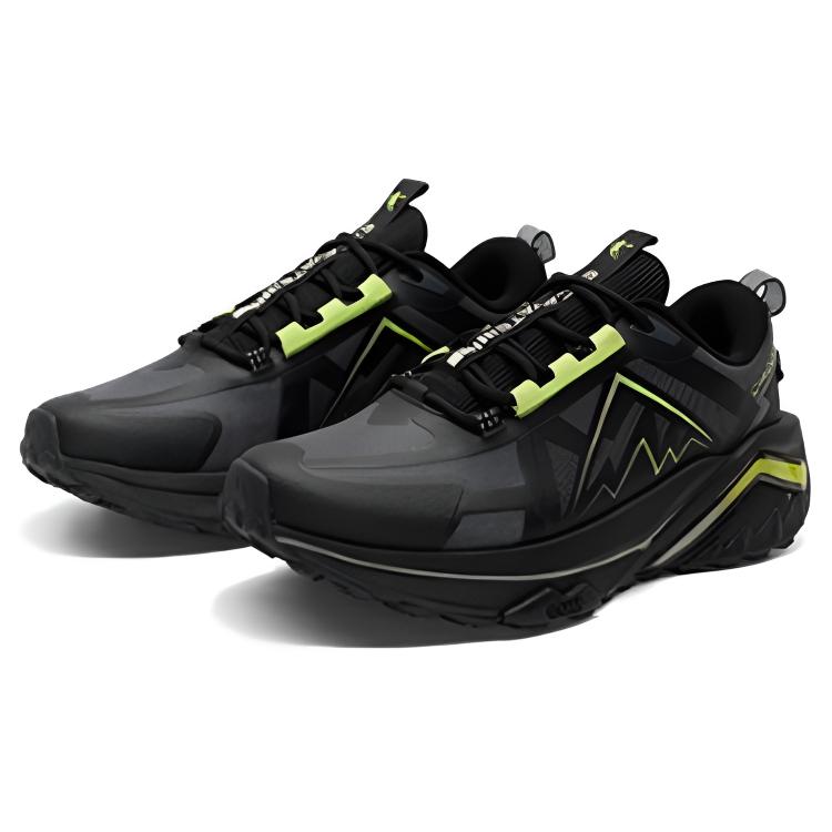 QIAODAN Breathable Balance Low top Casual Running Shoes Men’s Black