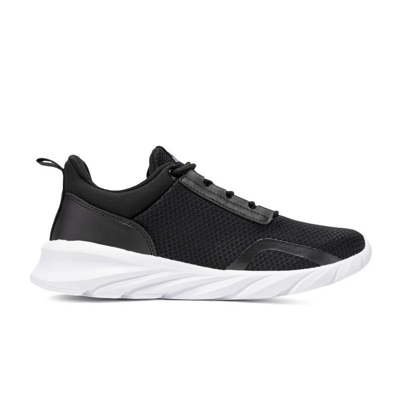 Erke Cushioning Slip Resistant Breathable Low top Running Shoes Women’s Jet Black