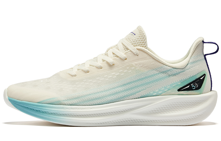 Erke Water Float 5.0 Cushioning, Wear Resistant Low top Sprint Running Shoes Men’s Microcrystal White Blue