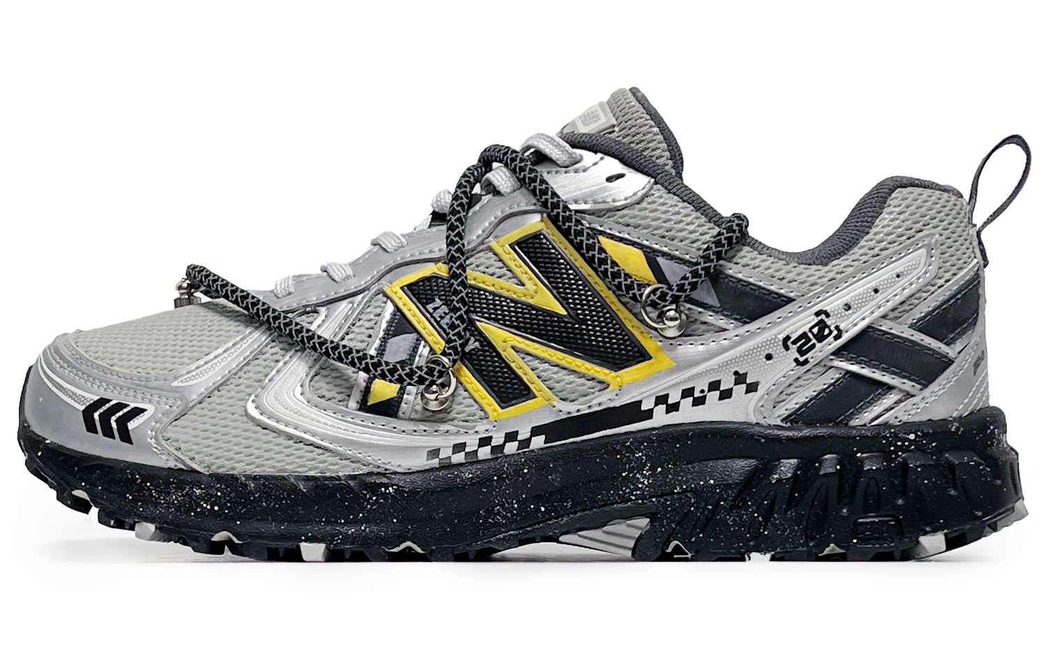 New Balance NB 410 V5 Abrasion Resistant Low top Running Shoes Unisex Speed Yellow