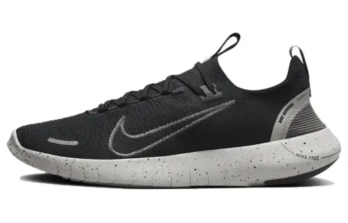 Nike Free RN Comfortable Low top Running Shoes Men's Black