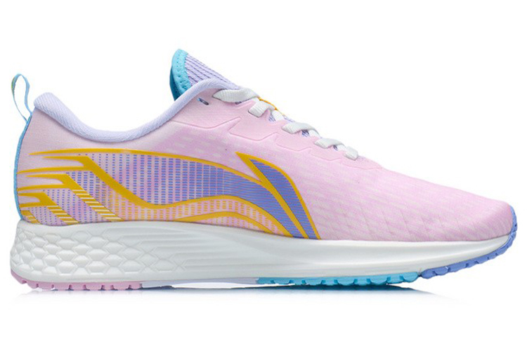Li Ning Red Hare 1 Racing Cushioning Rebound Cushioning Rebound Low top Running Shoes Women’s Peachy Pink