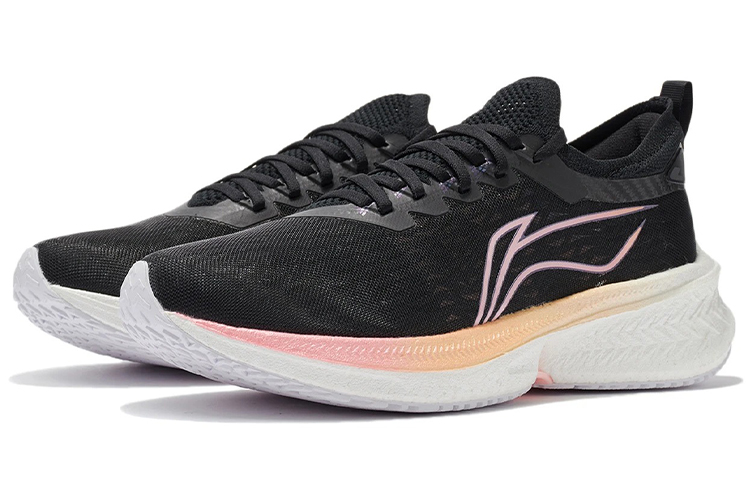 Li Ning Feidian Discovery Breathable Low top Running Shoes Women’s Black