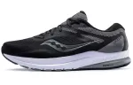 Saucony Jazz 22 Comfortable Mesh Cushioning Slip Resistant Lightweight Low top Running Shoes Men's Black White