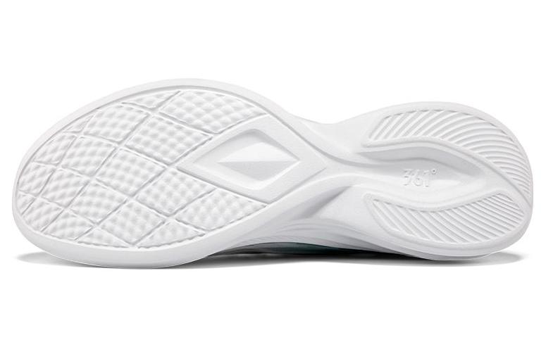 361° Slip Resistant, Abrasion Resistant, Breathable Low top Running Shoes Men’s White Cyan