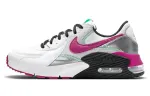 Nike Air Max Excee Low Top Marathon Running Shoes Women's Silver White Purple