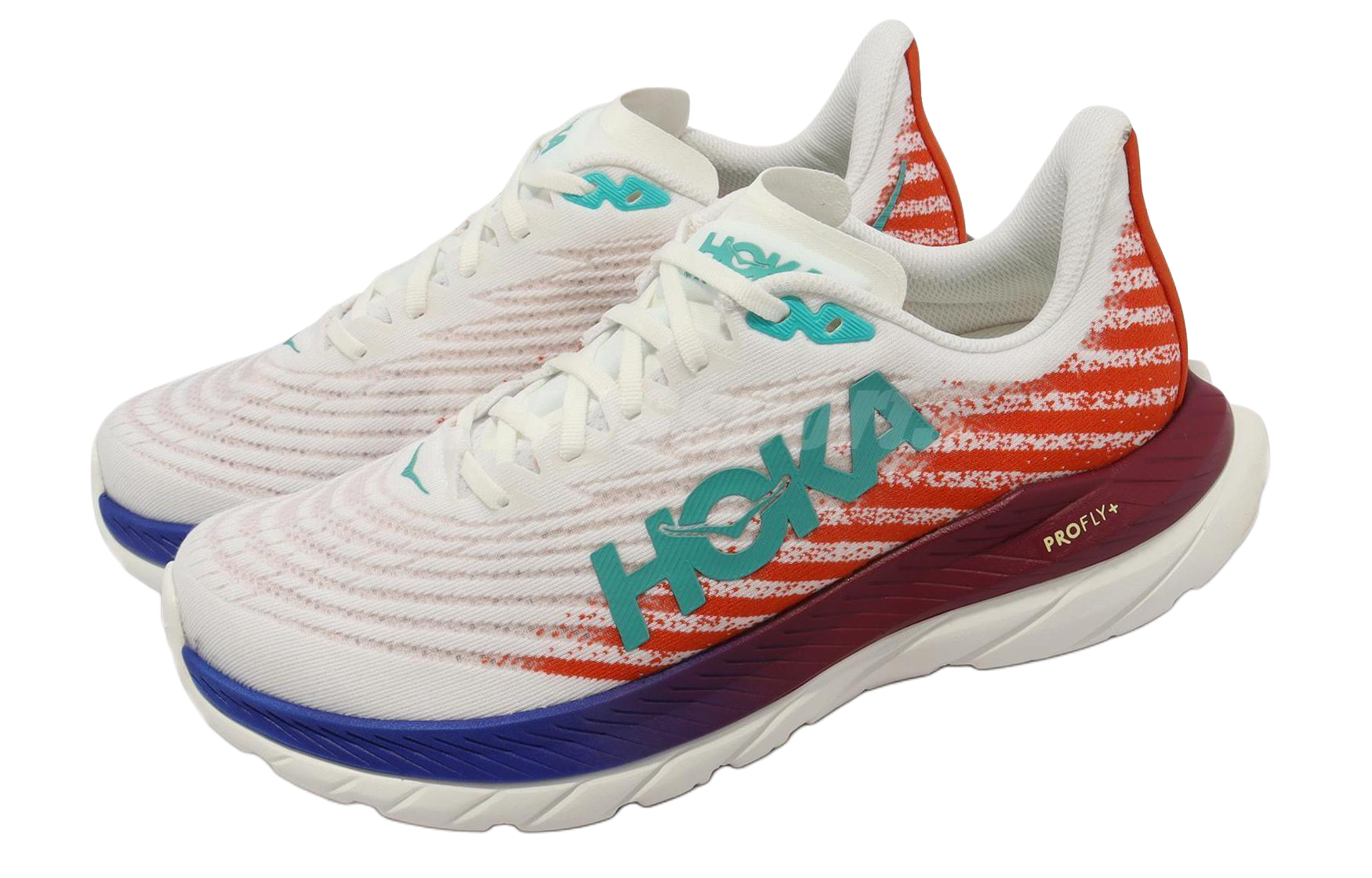 HOKA ONE ONE Mach 5 Wide ‘White Fire Red’ Women’s