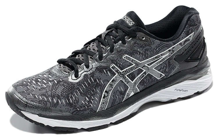 Мужские кроссовки ASICS Gel-Kayano 23 (угольно-серые) — фото 3