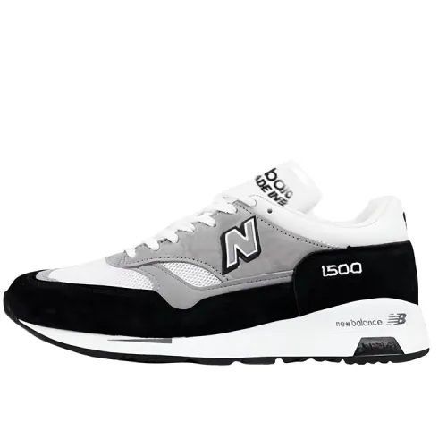 New Balance NB 1500 Comfortable Cushioning, Wear Resistant Low top Running Shoes Unisex White Black
