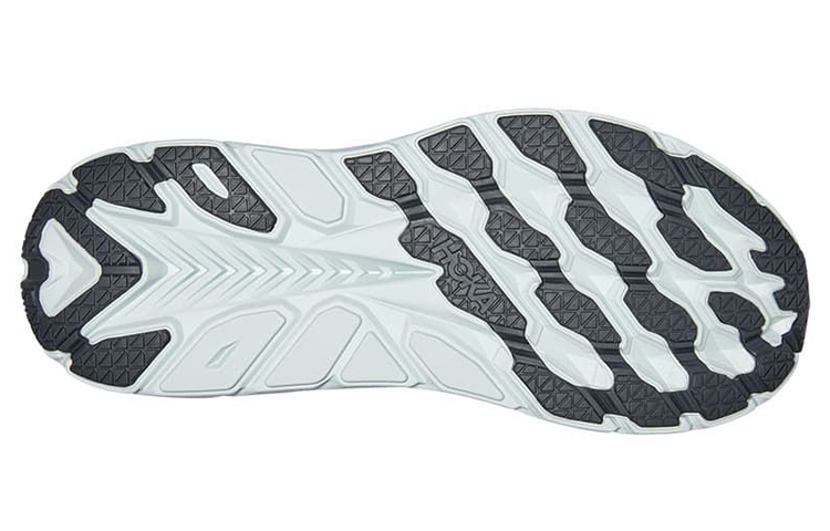 HOKA ONE ONE Clifton 8 Anthracite Castlerock Red