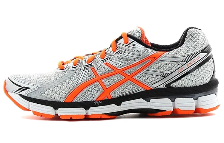 Asics Gt 2000 1 Low top Running Shoes Men's White Orange Yellow