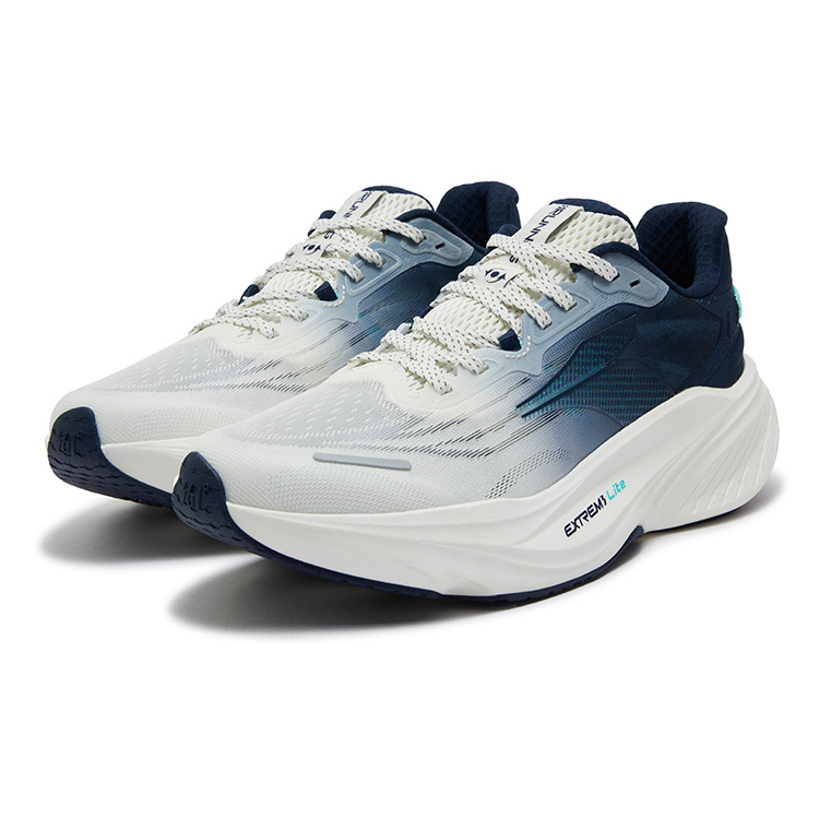 361° Abrasion Resistant Breathable Rebound Low top Casual Running Shoes Men’s Ink Blue