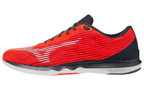 Mizuno Wave Shadow 4 Textile, Synthetic Leather, Mesh Slip Resistant, Abrasion Resistant, Breathable, Lightweight