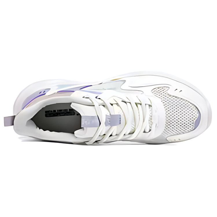 361° Comfortable Cushioning Slip Resistant Lightweight Low top Running Shoes Women’s White Purple