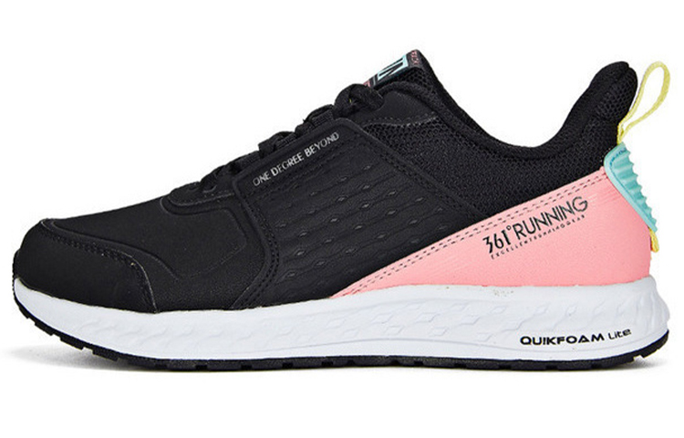 361° Cushioning Low top Running Shoes Women’s Black Pink