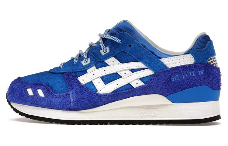Мужские кроссовки KITH KITH x MARVEL/ x Asics Gel-Lyte 3 X Beast (сине-белые)