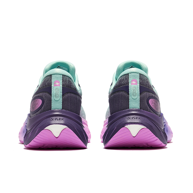 Erke Cushioning Low top Running Shoes Men’s Azure Nighttime Purple