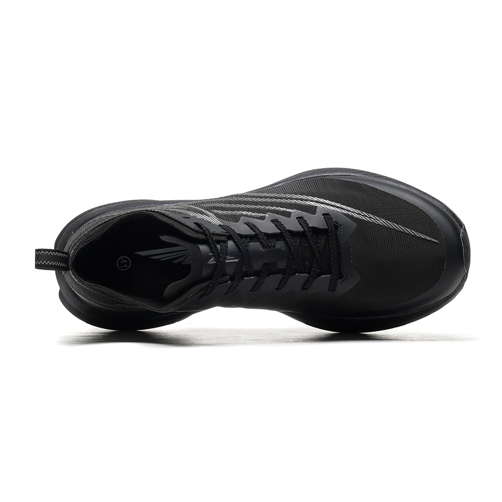 BAOFEISI Running Shoes Unisex Low Top Black