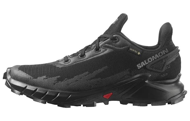 SALOMON Alphacross 4 Cushioning Abrasion Resistant Cushioning, Wear Resistant Low top Running Shoes Women's Black