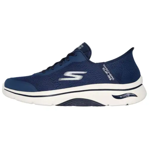 Skechers Slip Ins Low top Casual Running Shoes Men's Dark Blue
