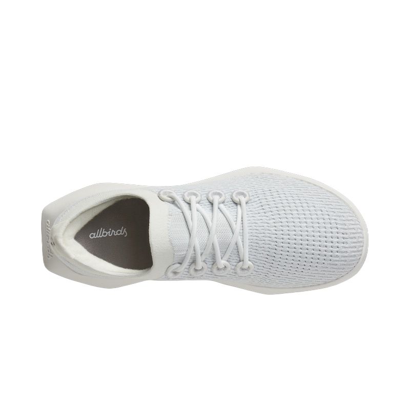 Allbirds Slip Resistant Abrasion Resistant Low top Long Distance Running Casual Running Shoes Men’s White