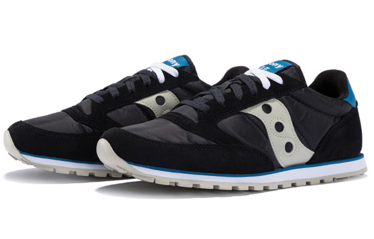 Saucony Jazz Mesh Non slip Lightweight Low top Running Shoes Men’s Black