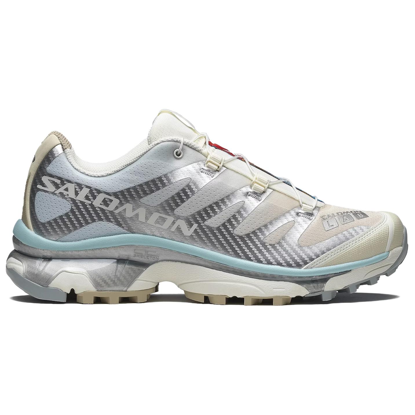 SALOMON XT 4 Fabric Low top Casual Running Shoes Unisex Blue White