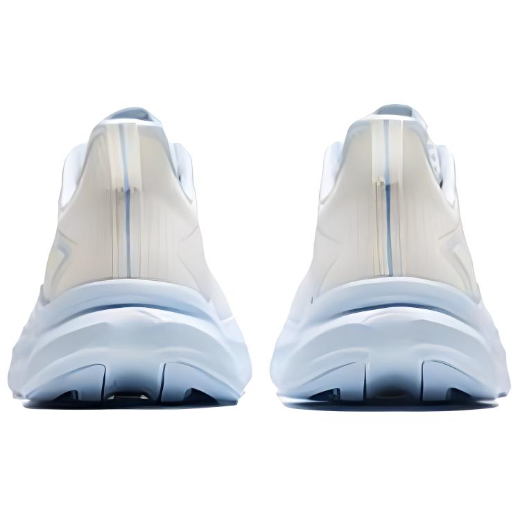Anta Breathing Run Versatile Fabric Cushioning Breathable Lightweight Low top Casual Running Shoes Women’s White Blue