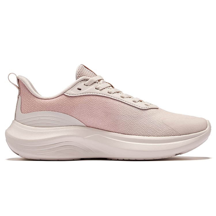Erke Yun Yi Cushioning Breathable Rebound Cushioning Breathable Rebound Low top Casual Running Shoes Women’s Pink