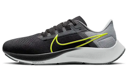 Nike Air Zoom Pegasus 38 Black Smoke Grey Volt