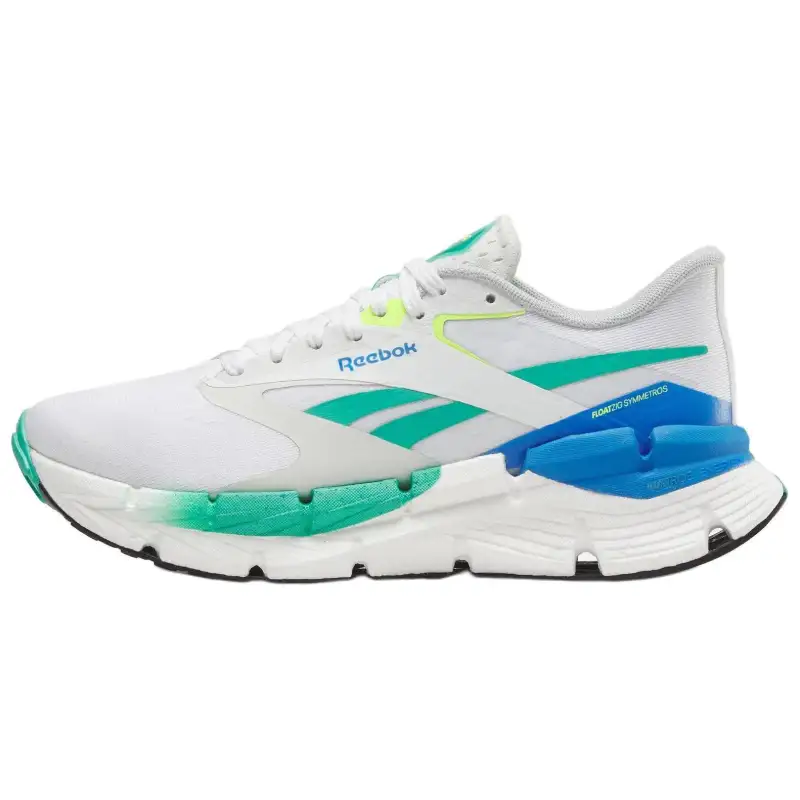 Reebok FLOATZIG SYMMETROS Low top Long Distance Running Shoes Women's White Green Blue