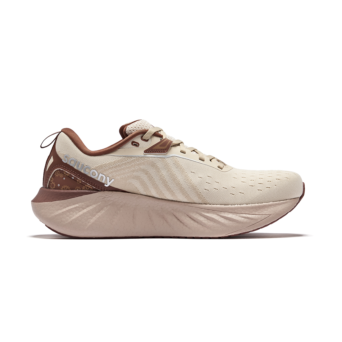 Saucony TRIUMPH Victory 22 Fabric Running Shoes Unisex Khaki Brown
