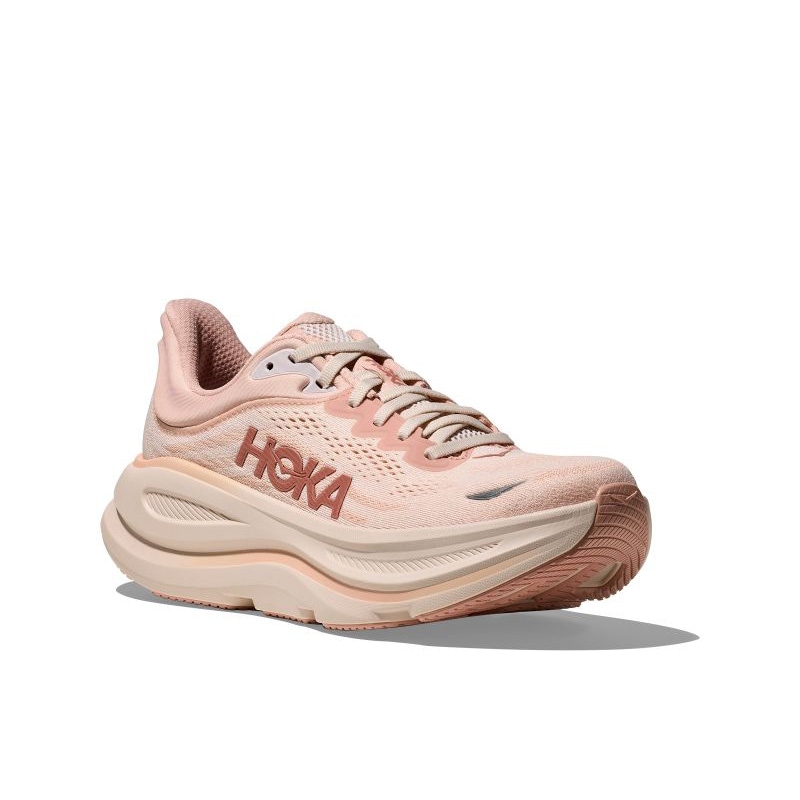 HOKA ONE ONE Bondi 9 Rose Latte Rose Cream Women’s