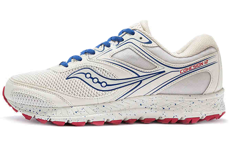 Saucony Cohesion 12 Mesh Slip Resistant, Abrasion Resistant, Lightweight Low top Trail Running Shoes Men's