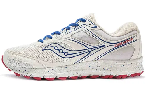 Saucony Cohesion 12 Mesh Slip Resistant, Abrasion Resistant, Lightweight Low top Trail Running Shoes Men's