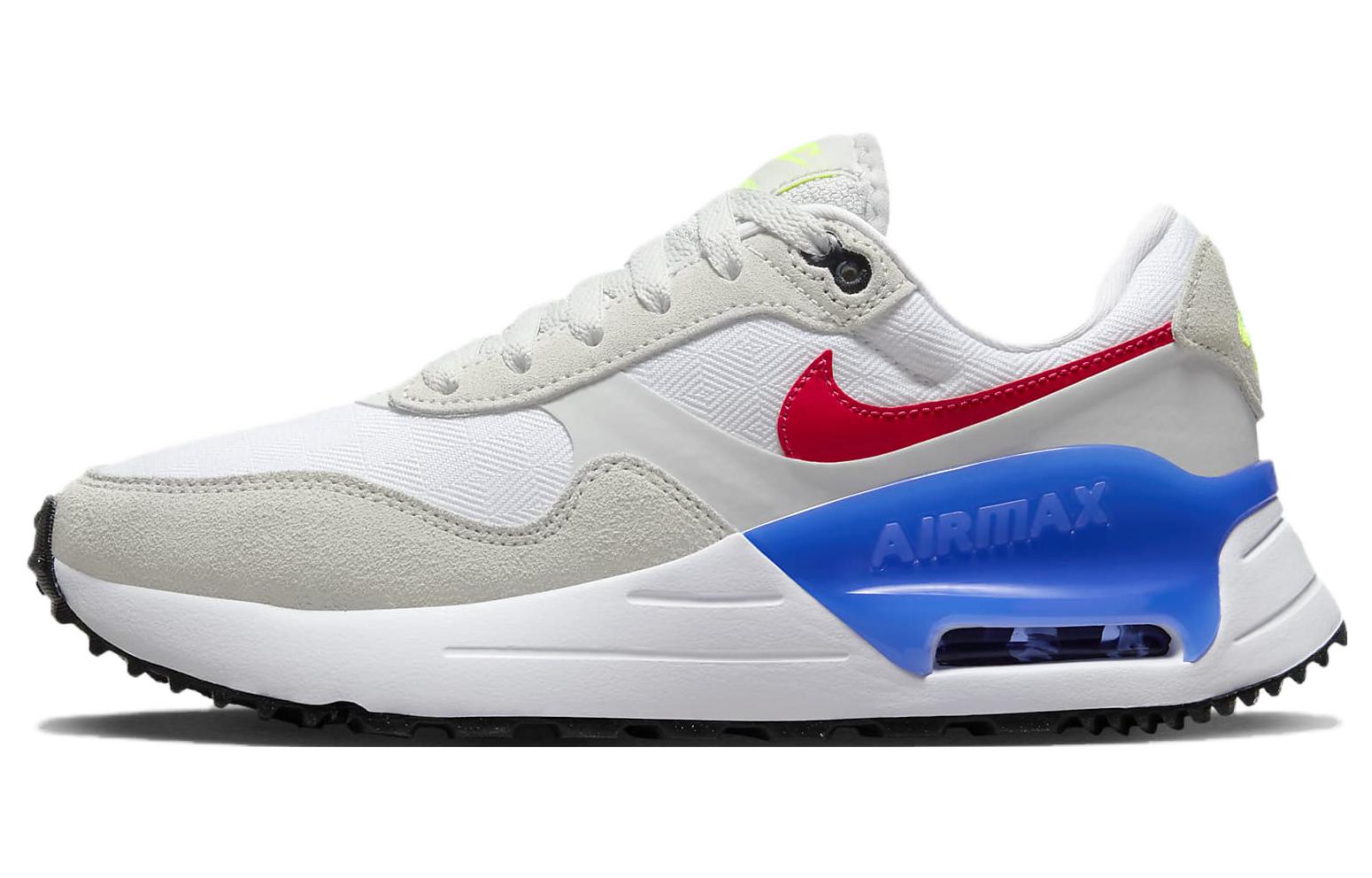Nike Air Max Systm White Siren Red Photon Dust Women's