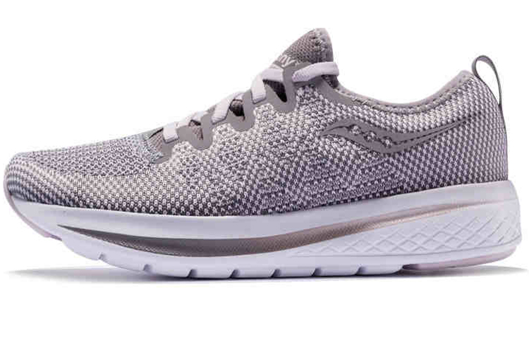 Saucony Versafoam Flare Mesh Non slip Lightweight Low top Running Shoes Women's Light Purple