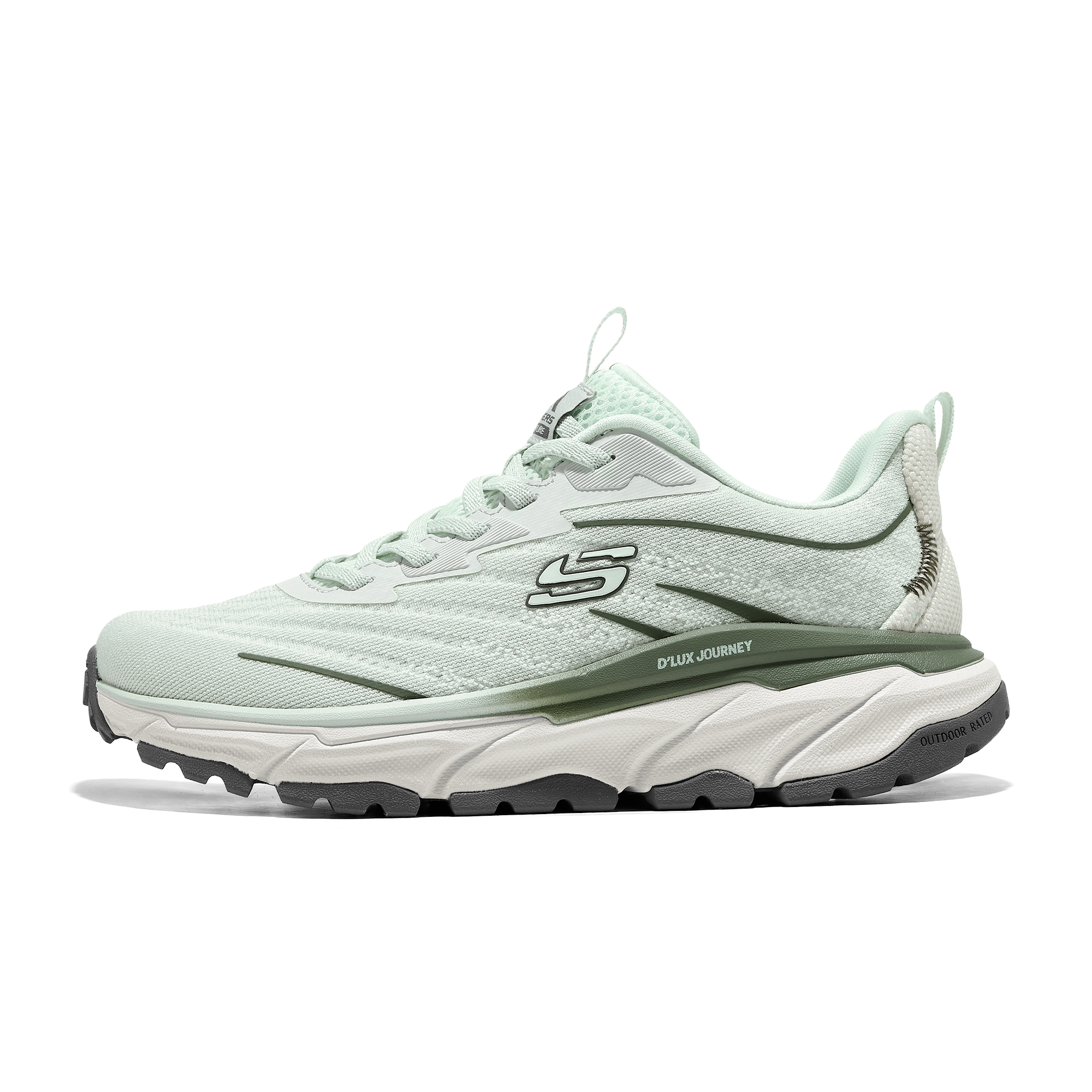 Skechers D’LUX JOURNEY Slip Resistant Abrasion Resistant Low top Trail Running Shoes Women’s Green