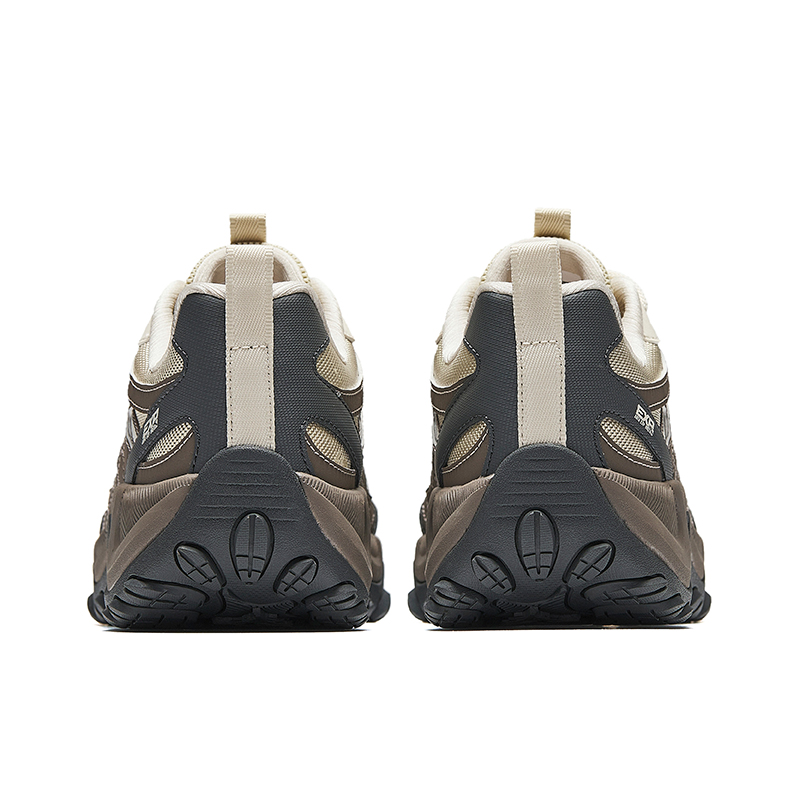 Anta Cushioning Breathable Low top Casual Running Shoes Men’s Beige Gray