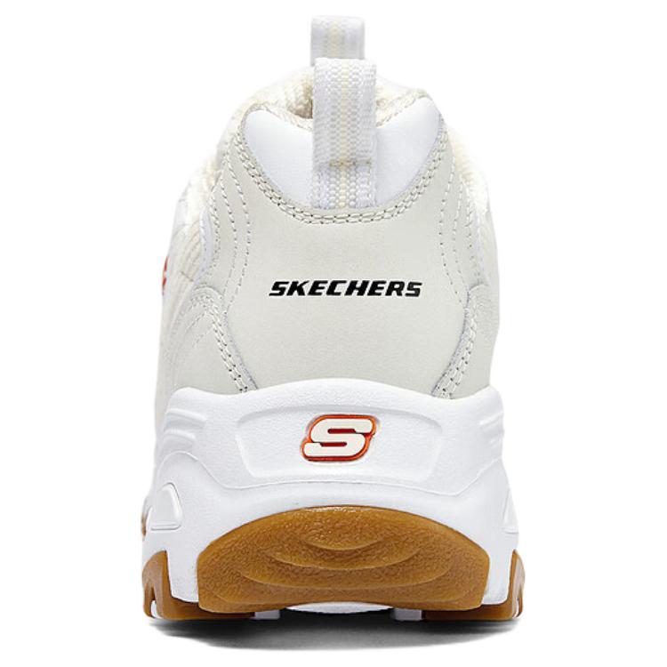 Skechers D’LITES 1.0 Textile, Synthetic Leather Cushioning Support Balance Lightweight Low top Casual Running Shoes