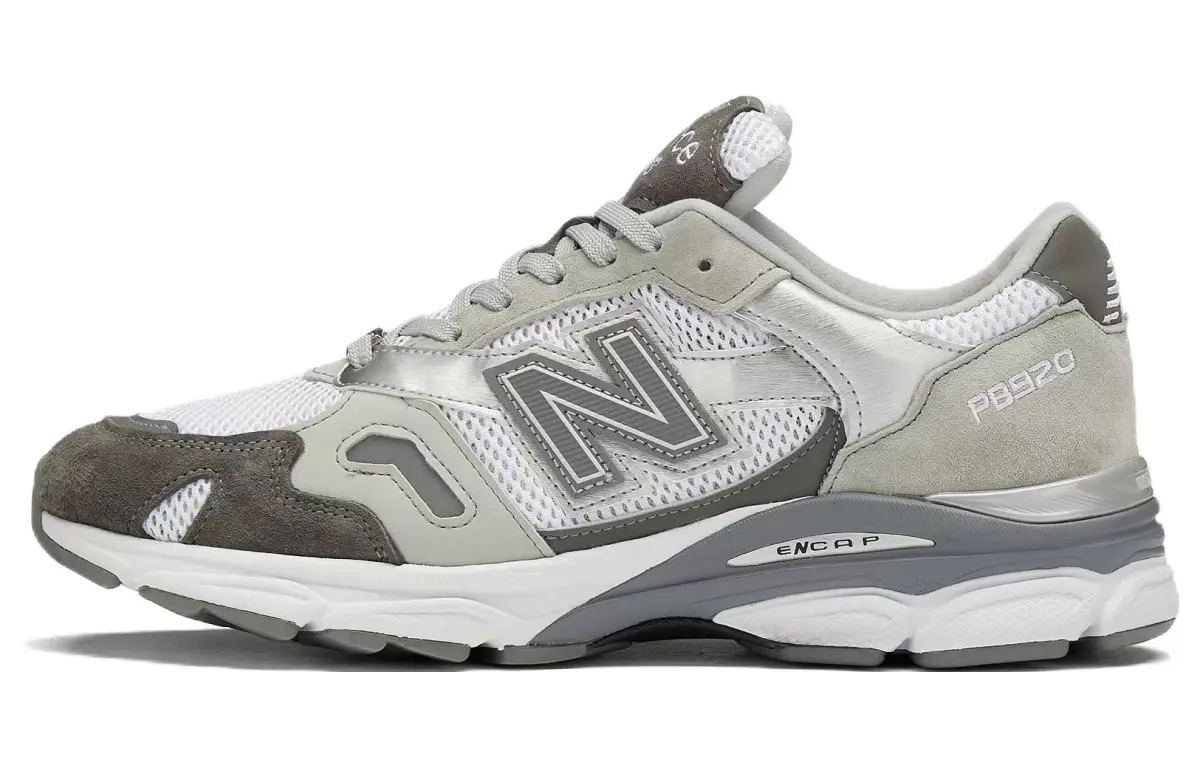 New Balance x Beams X PaperBoy NB 920 Low top Casual Running Shoes Unisex Gray White Made In UK