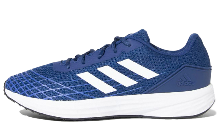 Adidas Fraizer Lace Up Slip Resistant Abrasion Resistant Low top Running Shoes Men's Blue White
