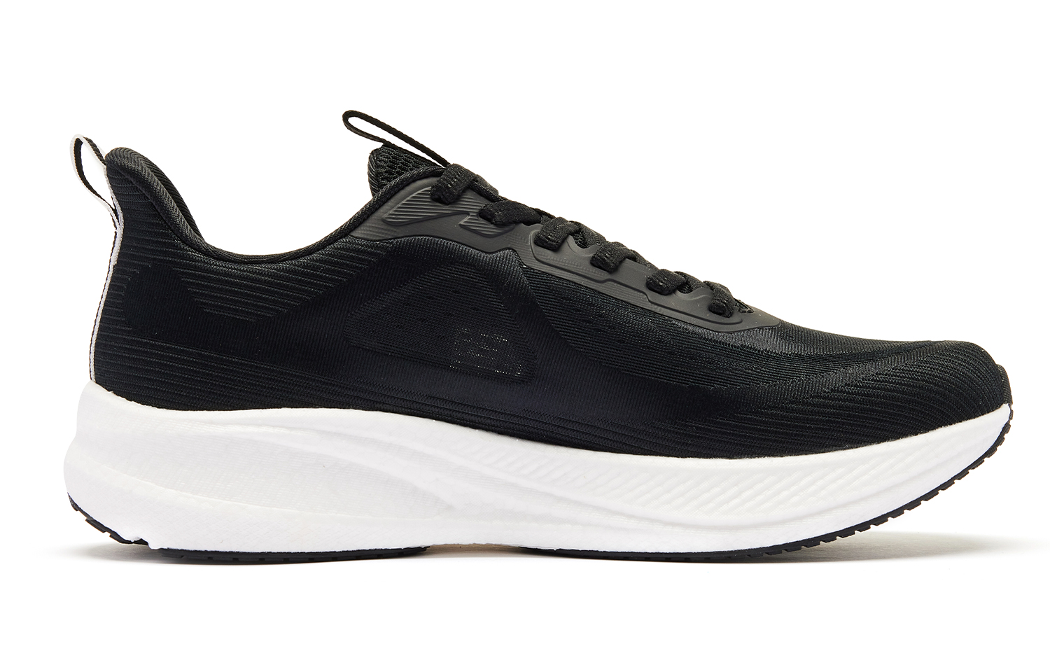 QIAODAN Swift Lite Cushioning Slip Resistant Low top Q KUNGFU TURBO Rebound Technology Running Shoes Men’s Black White