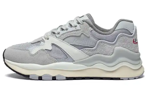 Li Ning 001 Mountains And Seas Slip Resistant Abrasion Resistant Low top Sports Casual Shoes Women's Stone Gray