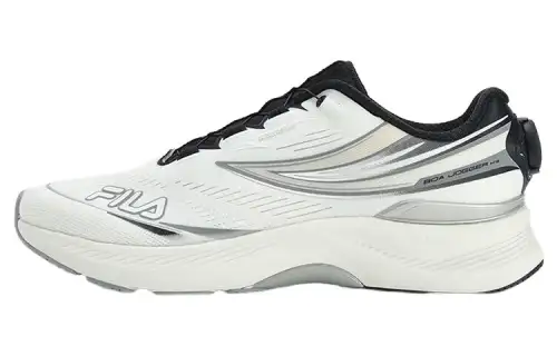 FILA BOA JOGGER M'S Fabric Low top Running Shoes Men's Black White