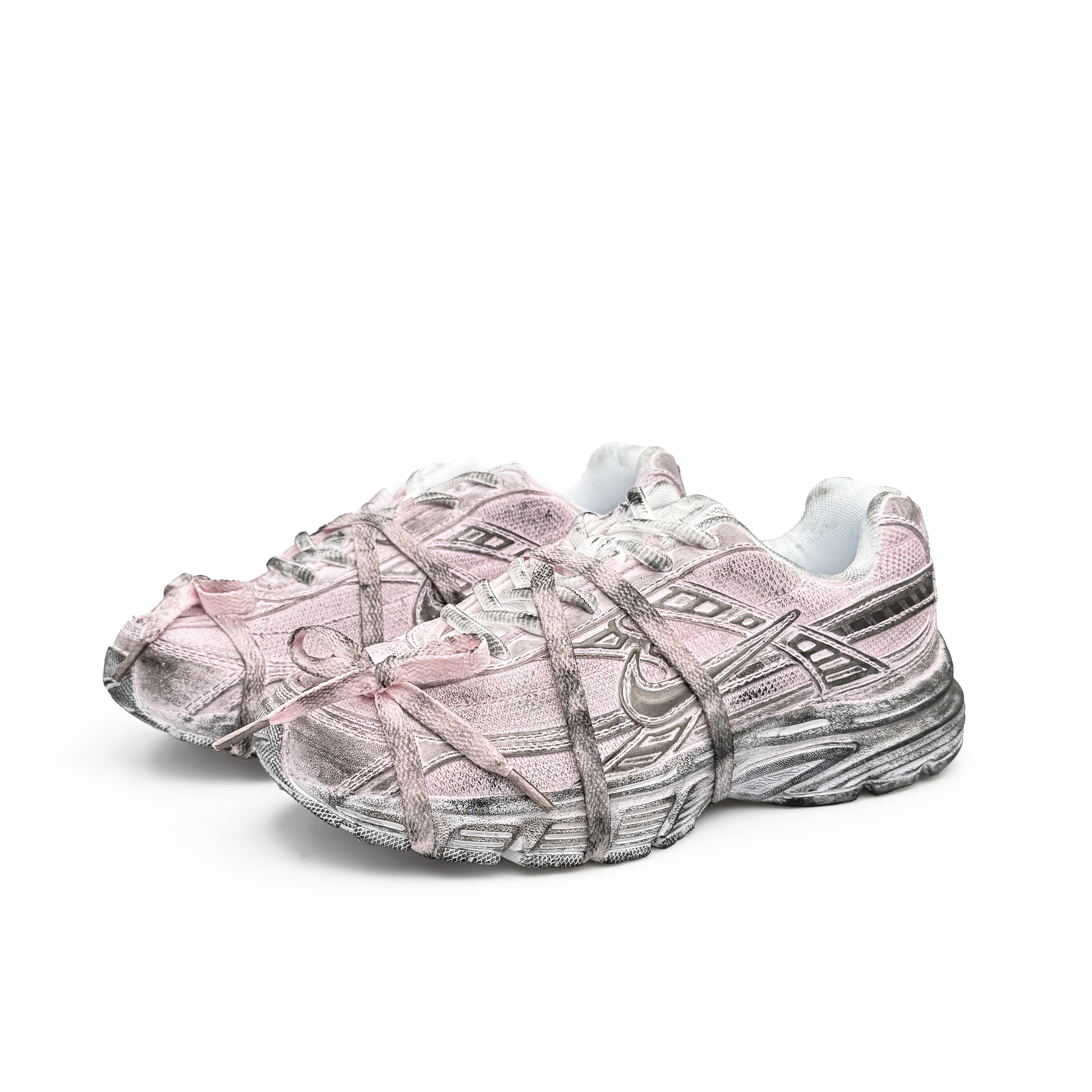 Nike Initiator Height Increasing, Abrasion Resistant, Lightweight, And Breathable Low top Running Shoes Unisex Pink